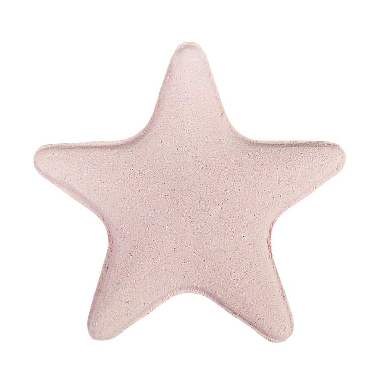 Bombas de banho estrela rosa