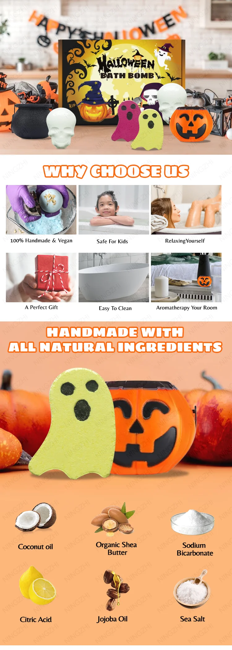 Halloween Bath Bombs